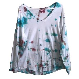 Terra & Sky - 2X - Long Sleeve - White & Multicolored